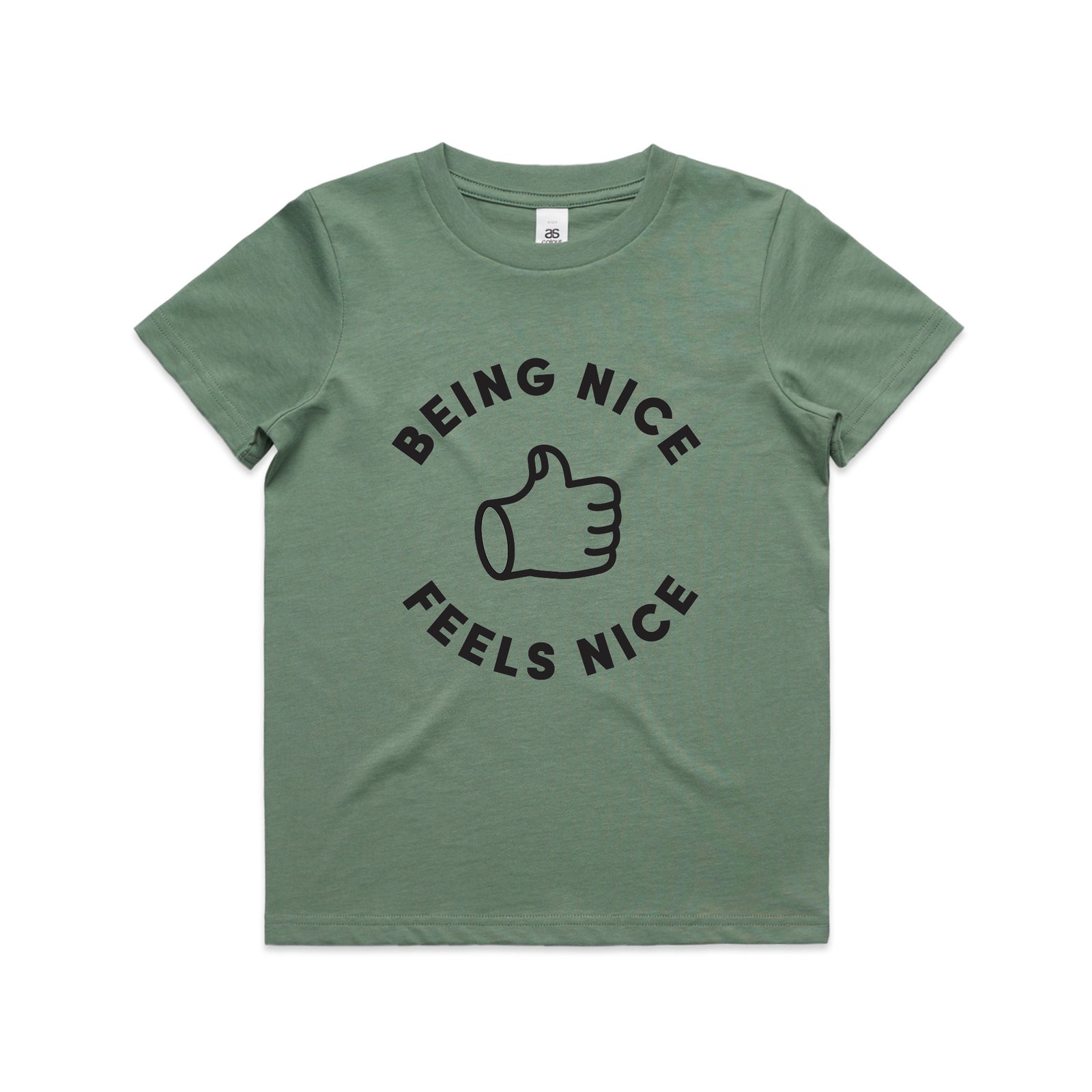 Being Nice Feels Nice Kids Tee