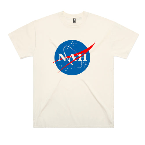 Nah Tee by Lonely Kids Club. All clothing from our T-shirts to our shorts and hoodies are ethically made, and printed packed and shipped from Sydney.