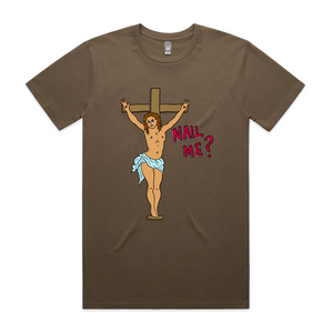 Nail Me Tee by Lonely Kids Club. All clothing from our T-shirts to our shorts and hoodies are ethically made, and printed packed and shipped from Sydney.