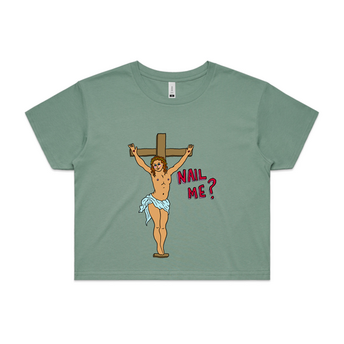 Nail Me Tee by Lonely Kids Club. All clothing from our T-shirts to our shorts and hoodies are ethically made, and printed packed and shipped from Sydney.