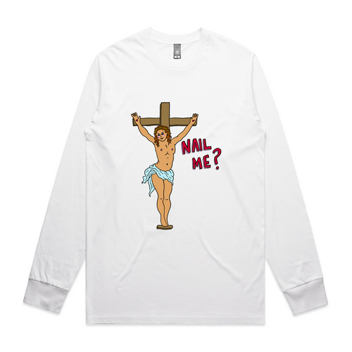 Nail Me Tee by Lonely Kids Club. All clothing from our T-shirts to our shorts and hoodies are ethically made, and printed packed and shipped from Sydney.