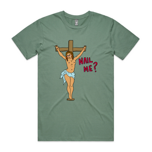 Nail Me Tee by Lonely Kids Club. All clothing from our T-shirts to our shorts and hoodies are ethically made, and printed packed and shipped from Sydney.