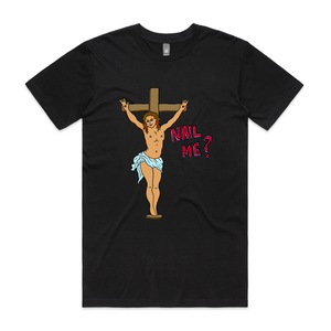 Nail Me Tee by Lonely Kids Club. All clothing from our T-shirts to our shorts and hoodies are ethically made, and printed packed and shipped from Sydney.