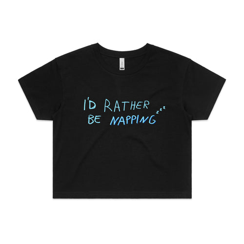 Napping Tee by Lonely Kids Club. All clothing from our T-shirts to our shorts and hoodies are ethically made, and printed packed and shipped from Sydney.