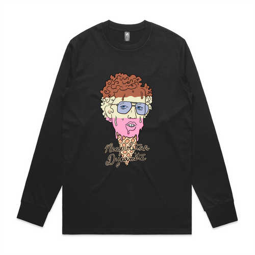 Neapolitan Dynamite Tee by Lonely Kids Club. All clothing from our T-shirts to our shorts and hoodies are ethically made, and printed packed and shipped from Sydney.