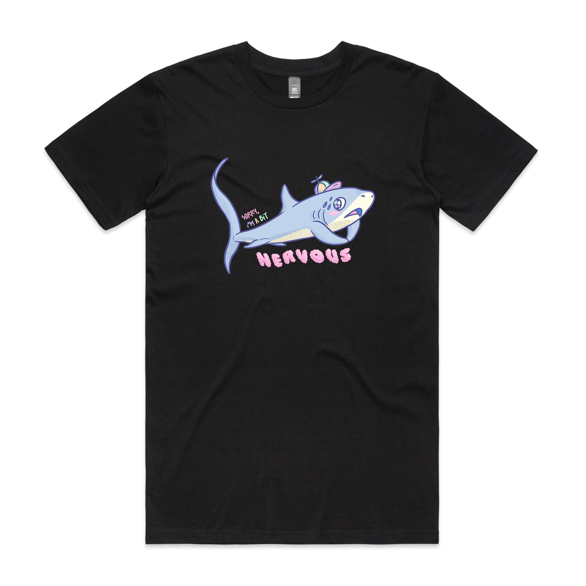 Nervous Shark Tee