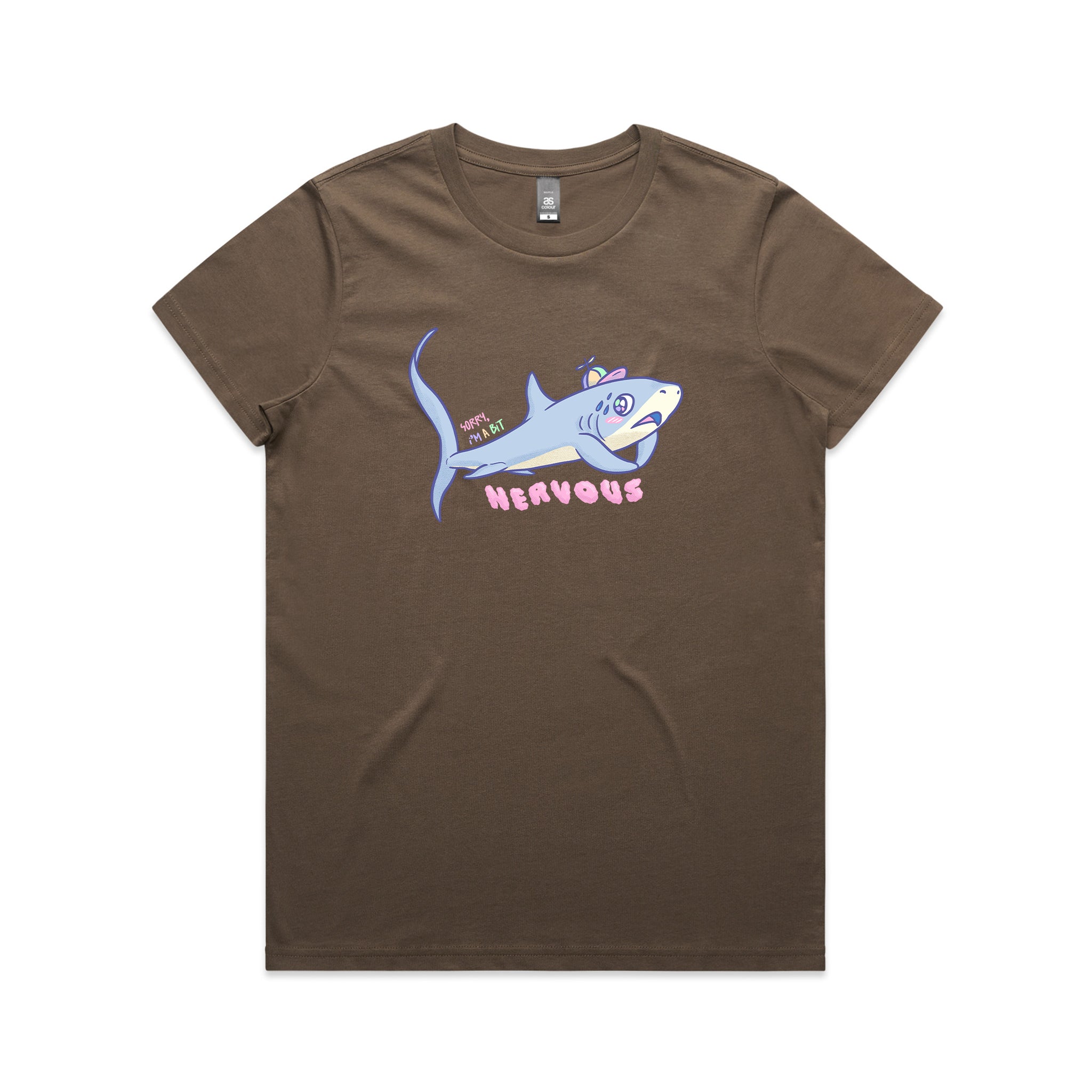 Nervous Shark Tee