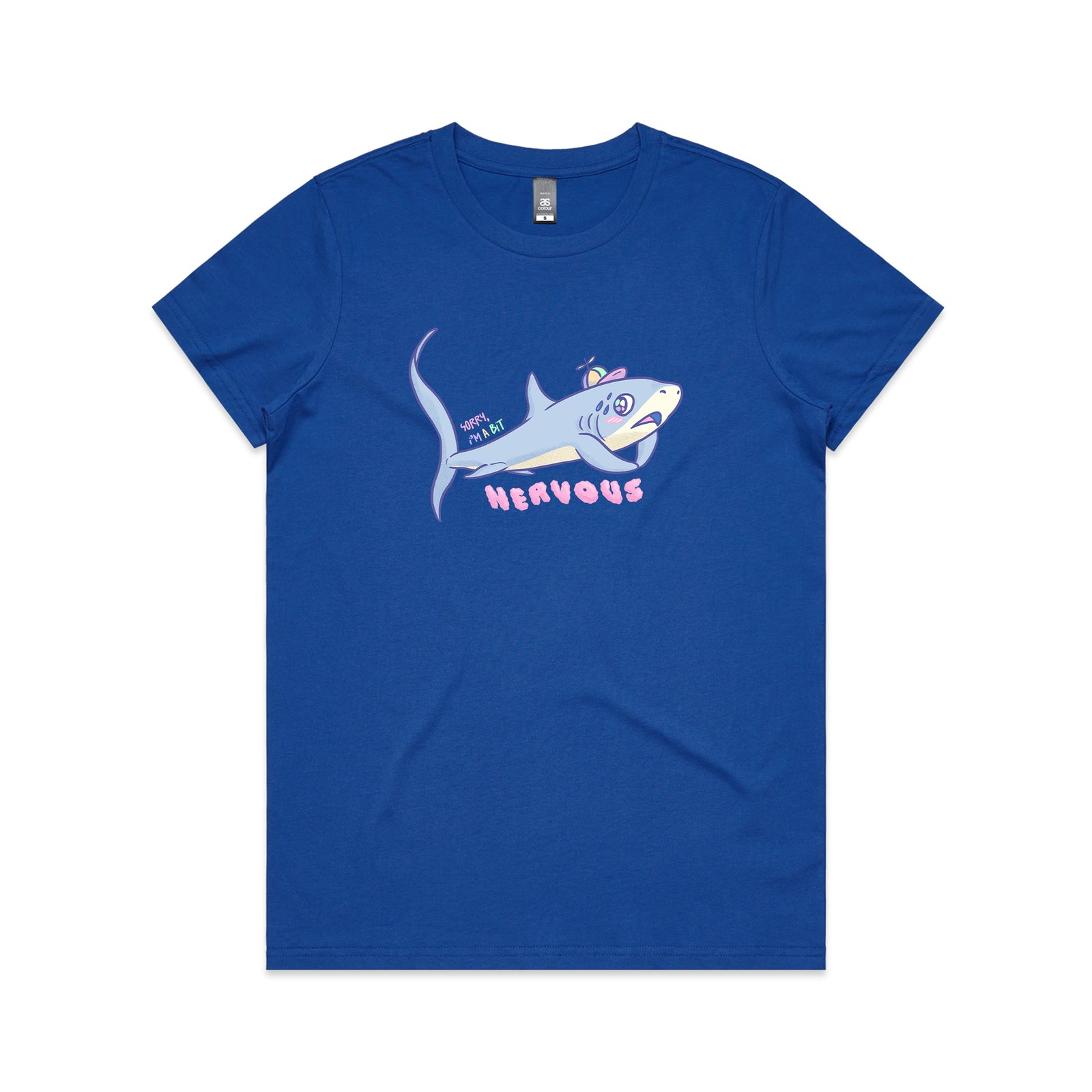 Nervous Shark Tee