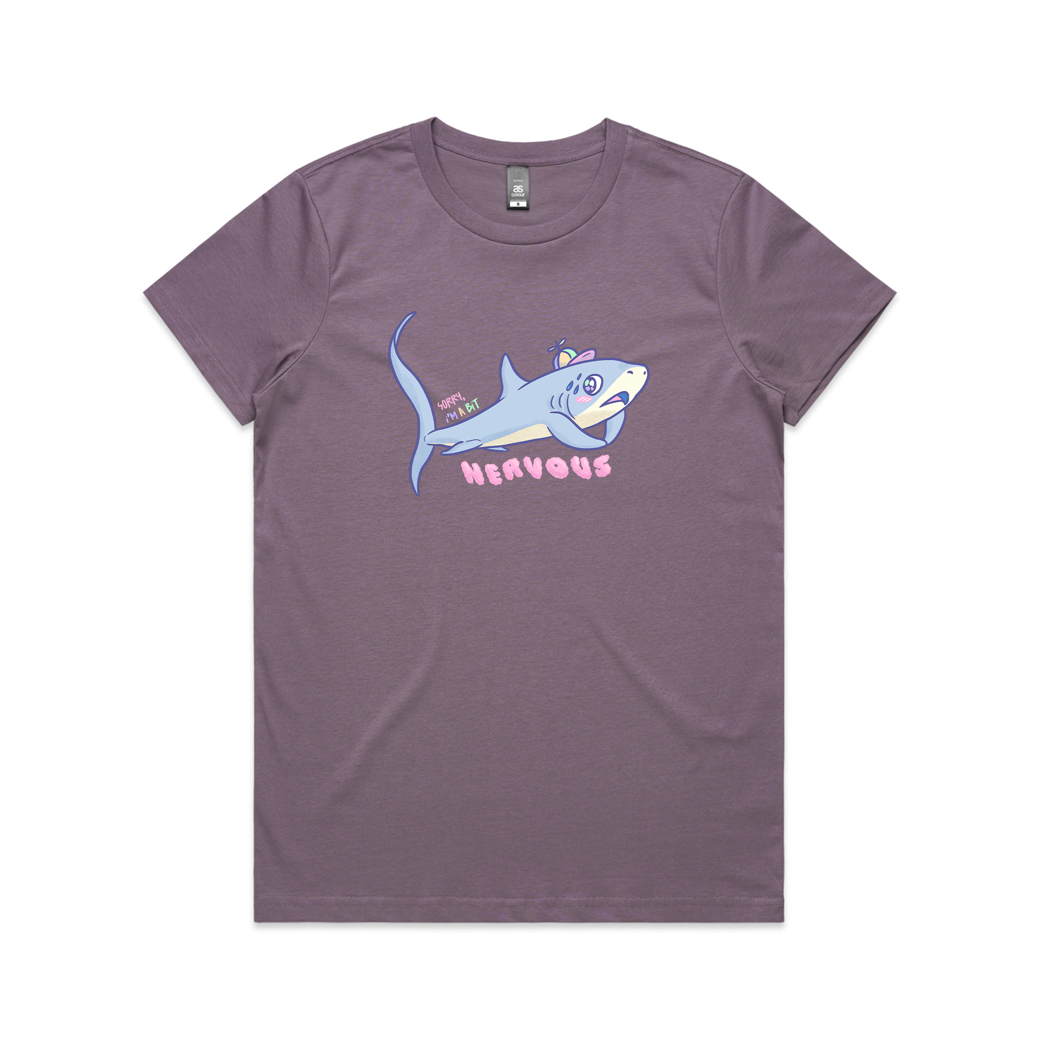 Nervous Shark Tee