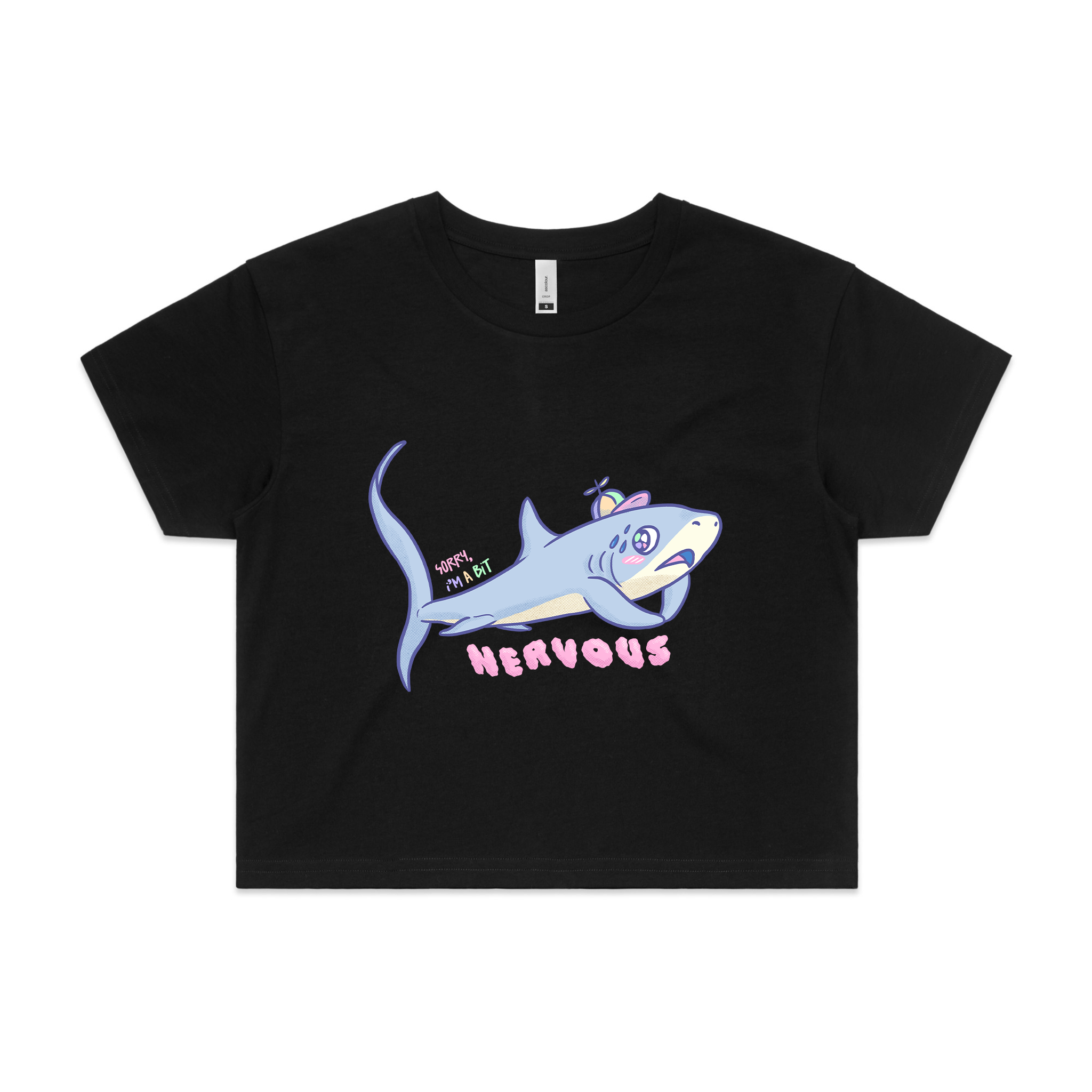 Nervous Shark Tee