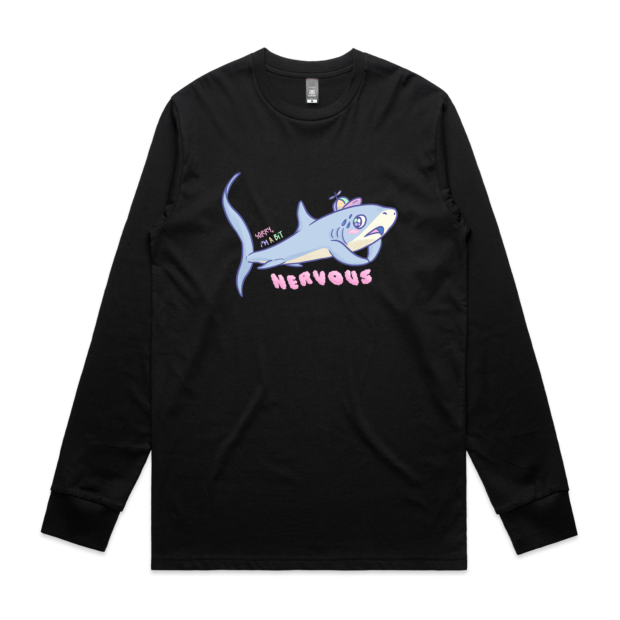 Nervous Shark Tee