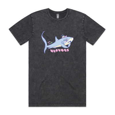 Nervous Shark Tee by Lonely Kids Club. All clothing from our T-shirts to our shorts and hoodies are ethically made, and printed packed and shipped from Sydney.