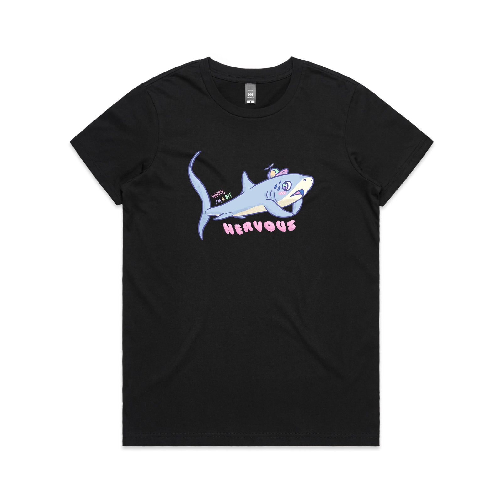 Nervous Shark Tee