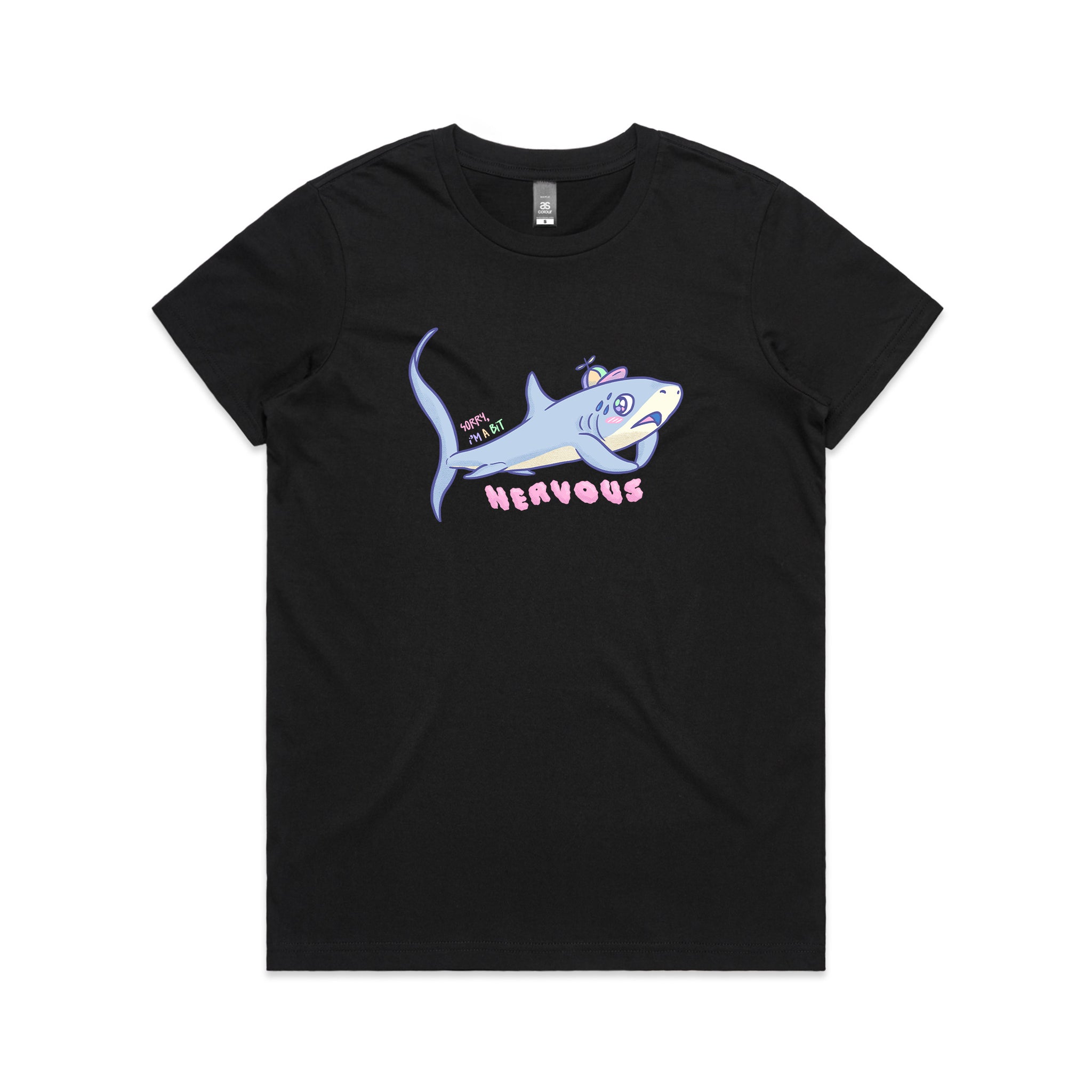 Nervous Shark Tee