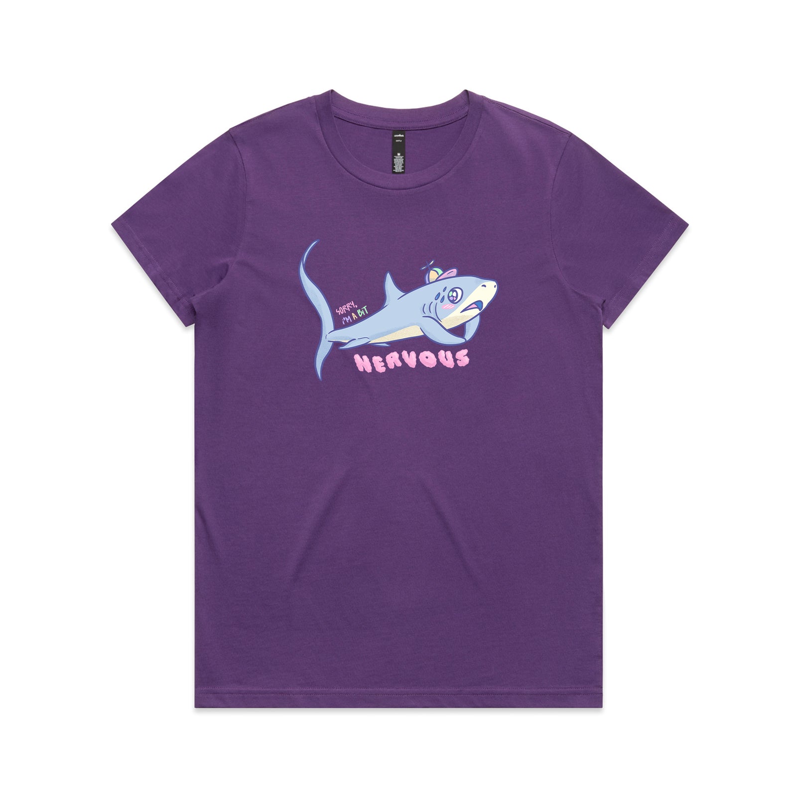 Nervous Shark Tee