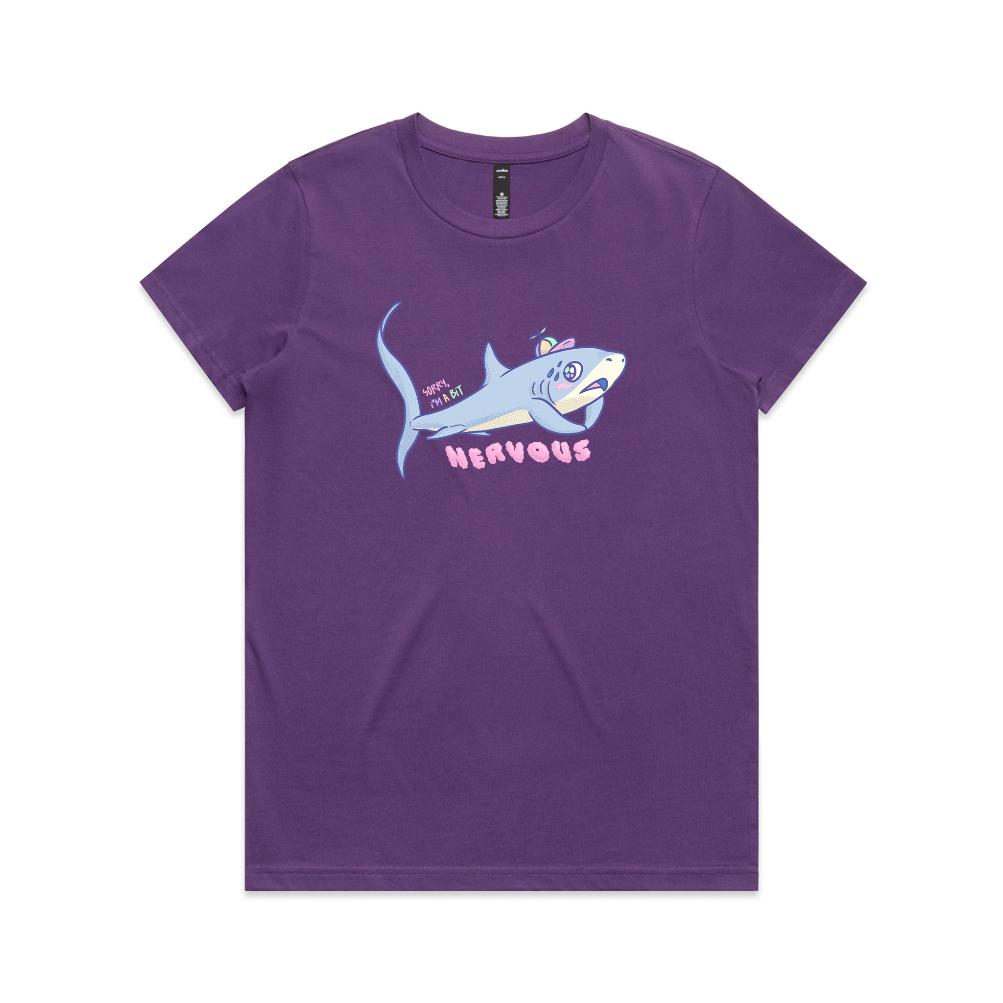 Nervous Shark Tee