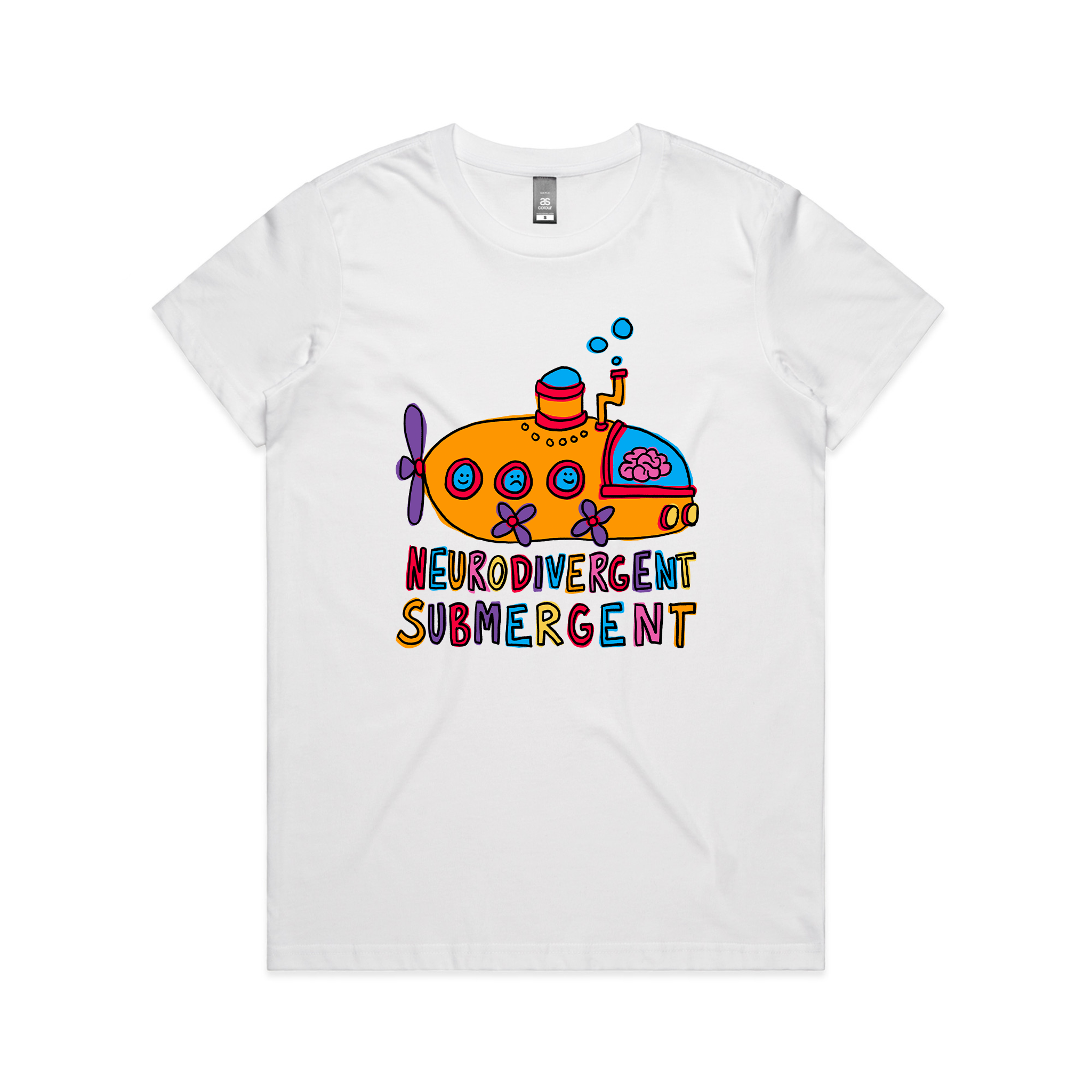 Neurodivergent Submergent Tee