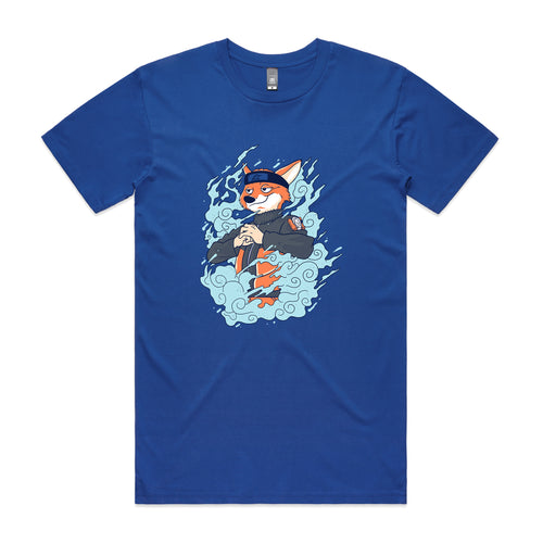 Ninja Fox Tee by Lonely Kids Club. All clothing from our T-shirts to our shorts and hoodies are ethically made, and printed packed and shipped from Sydney.