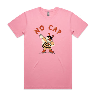 No Cap Tee by Lonely Kids Club. All clothing from our T-shirts to our shorts and hoodies are ethically made, and printed packed and shipped from Sydney.