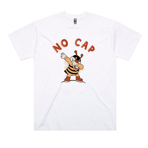 No Cap Tee by Lonely Kids Club. All clothing from our T-shirts to our shorts and hoodies are ethically made, and printed packed and shipped from Sydney.