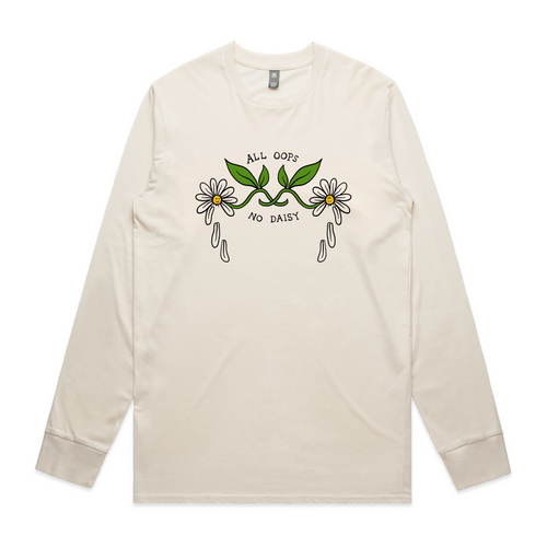 No Daisy Tee by Lonely Kids Club. All clothing from our T-shirts to our shorts and hoodies are ethically made, and printed packed and shipped from Sydney.
