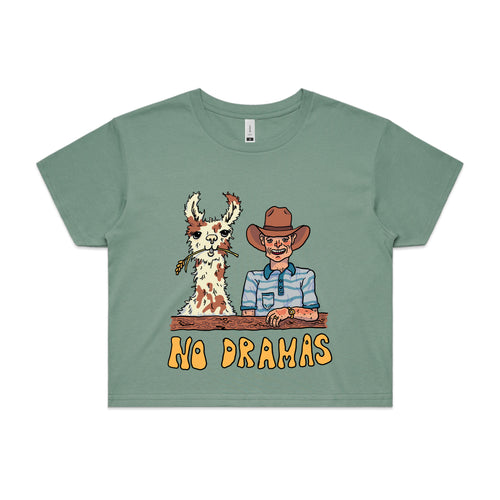 No Dramas Tee by Lonely Kids Club. All clothing from our T-shirts to our shorts and hoodies are ethically made, and printed packed and shipped from Sydney.
