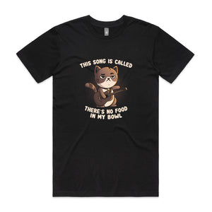 No Food In My Bowl Tee by Lonely Kids Club. All clothing from our T-shirts to our shorts and hoodies are ethically made, and printed packed and shipped from Sydney.