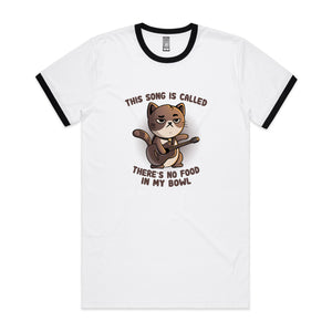 No Food In My Bowl Tee by Lonely Kids Club. All clothing from our T-shirts to our shorts and hoodies are ethically made, and printed packed and shipped from Sydney.