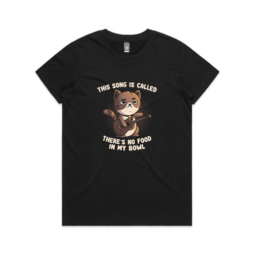 No Food In My Bowl Tee by Lonely Kids Club. All clothing from our T-shirts to our shorts and hoodies are ethically made, and printed packed and shipped from Sydney.