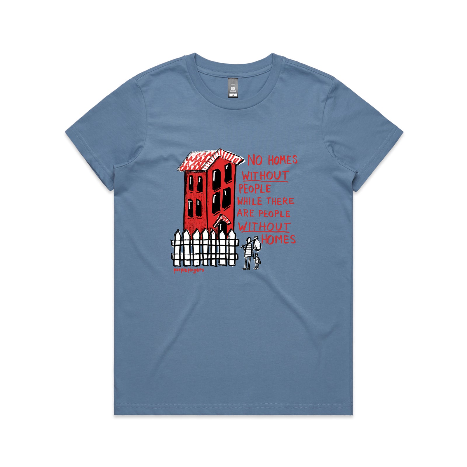 No Homes Tee