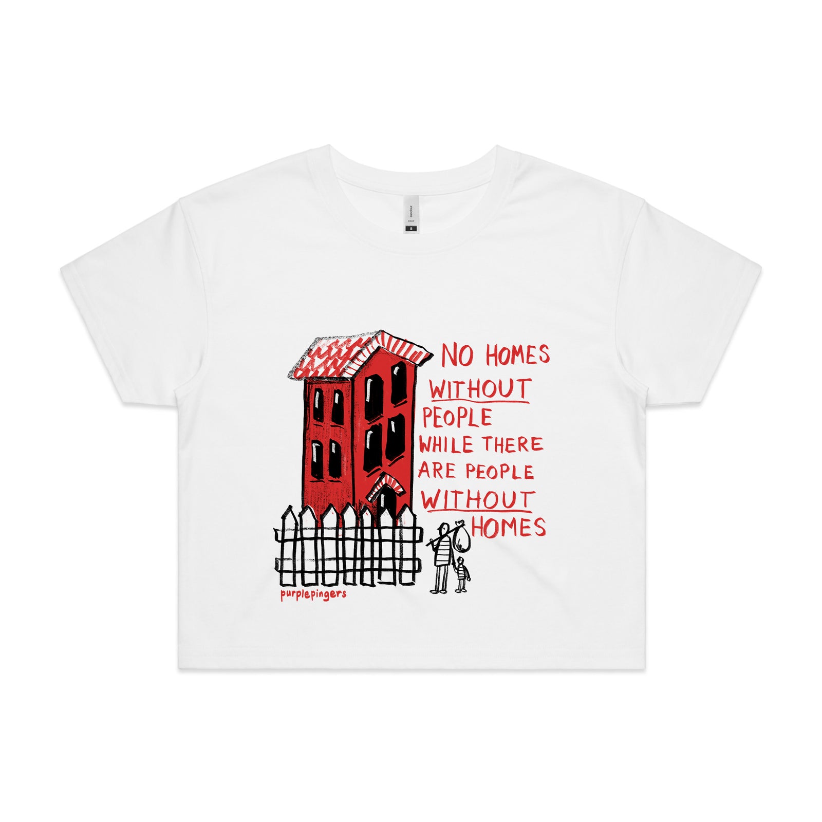 No Homes Tee