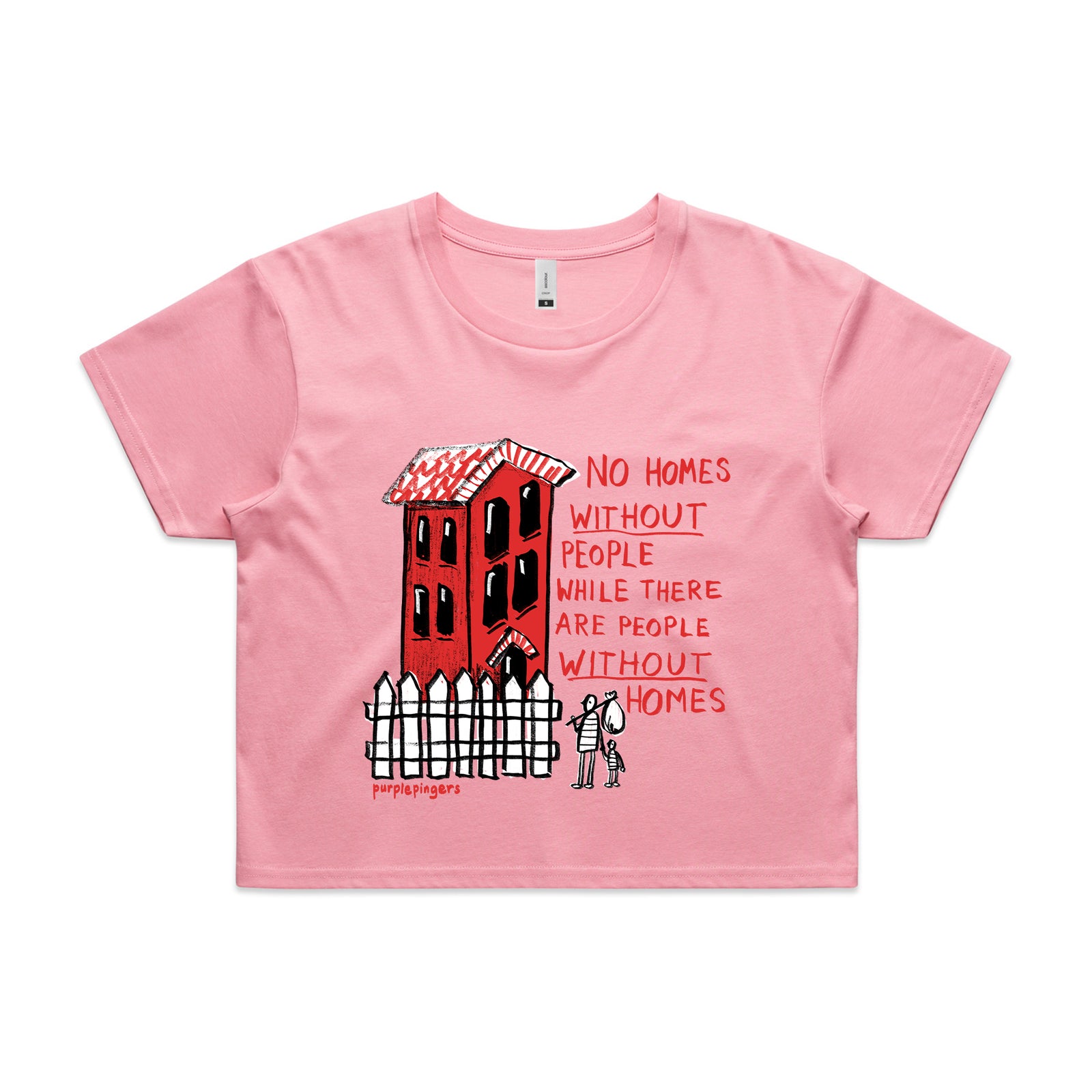 No Homes Tee