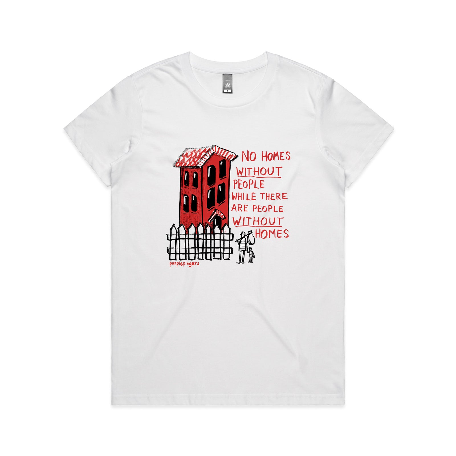 No Homes Tee