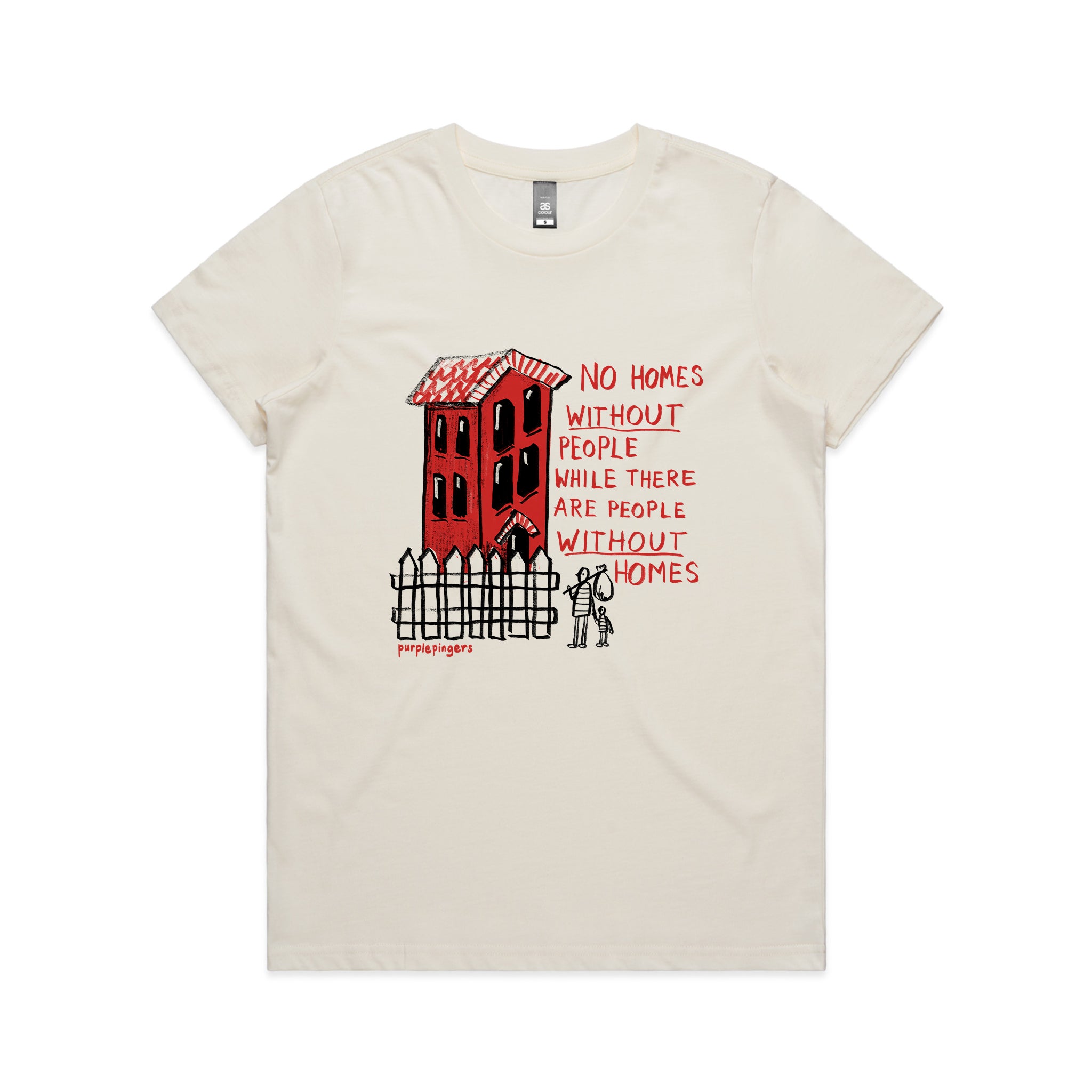 No Homes Tee