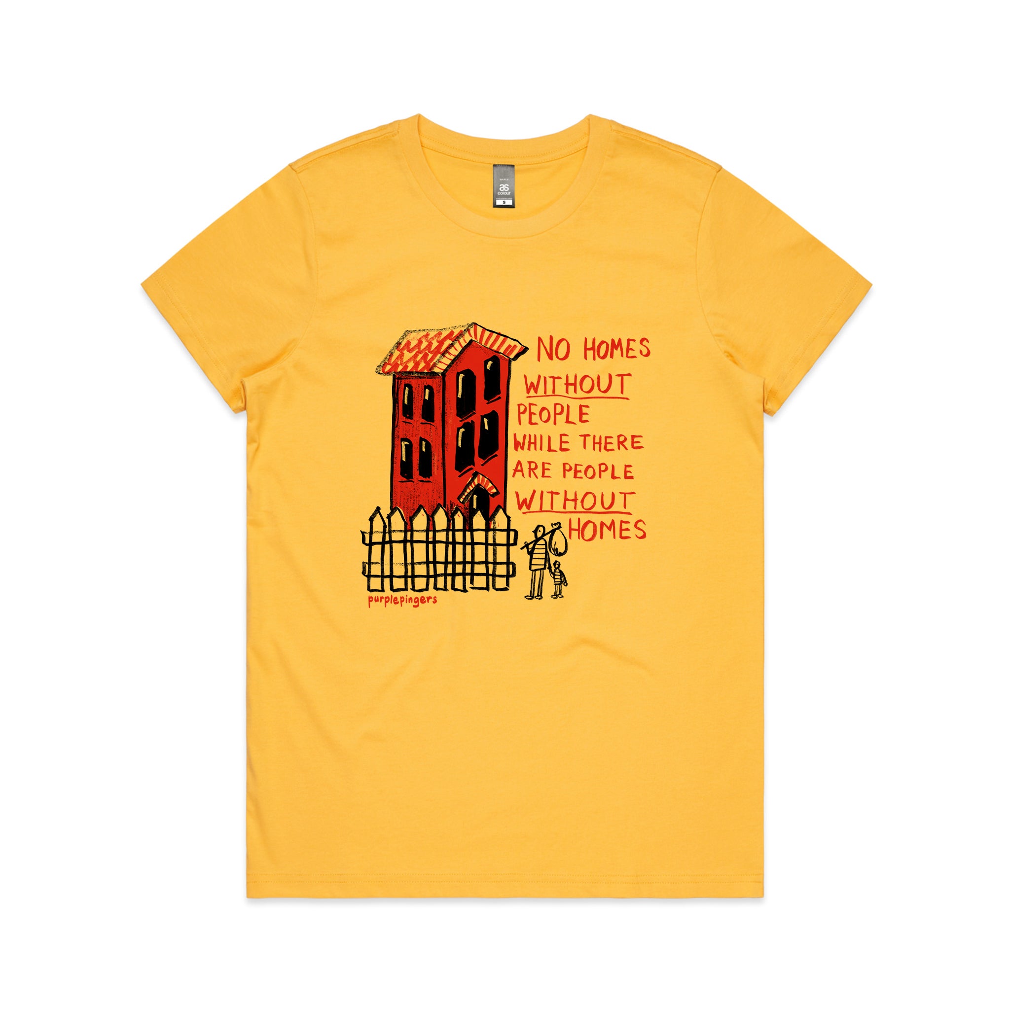 No Homes Tee