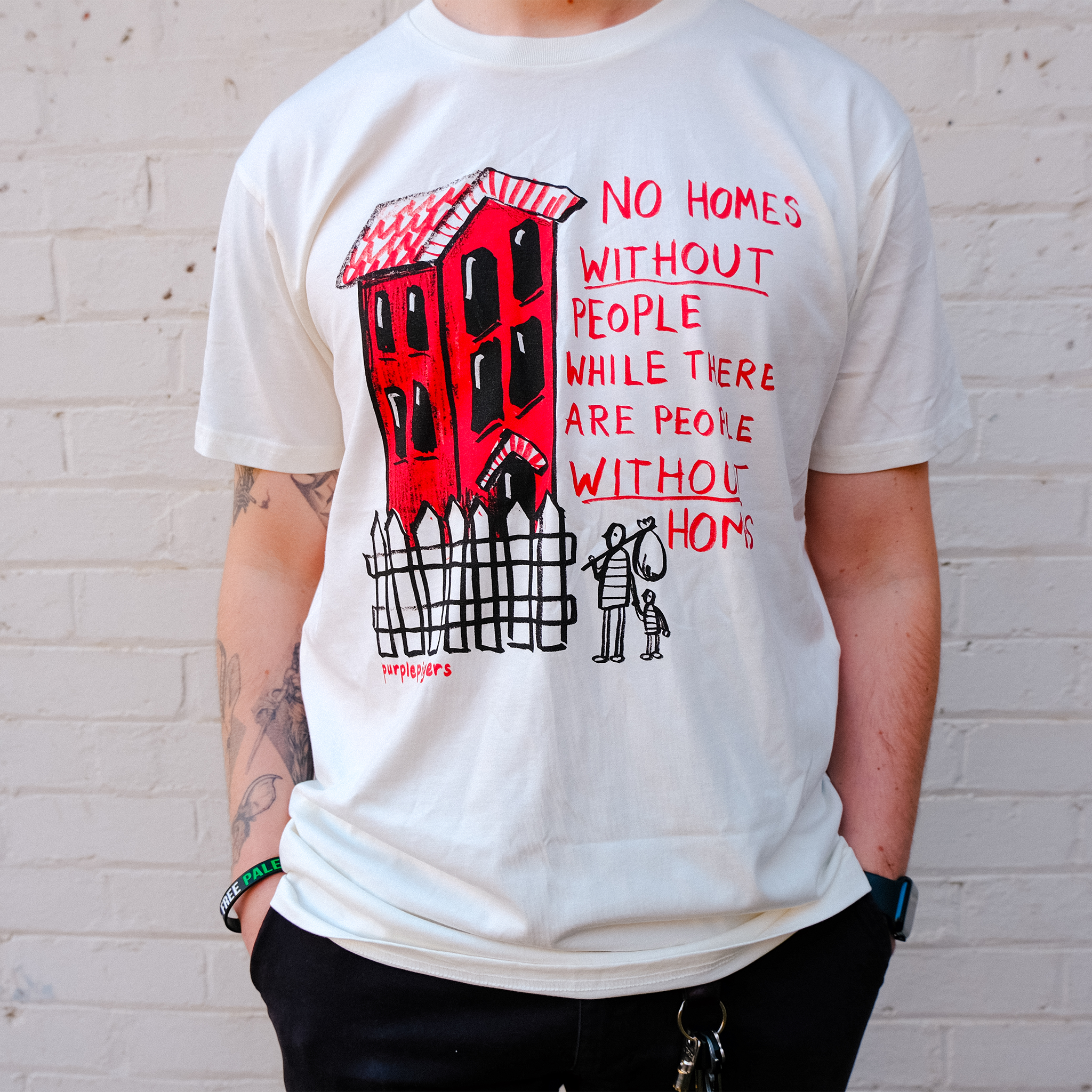 No Homes Tee