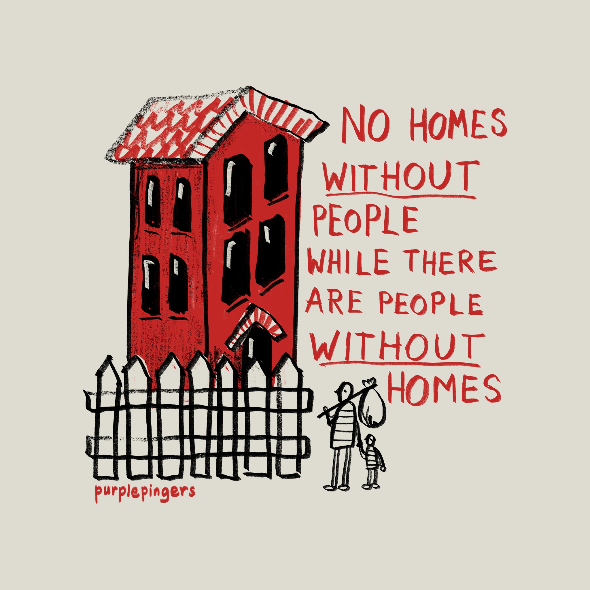 No Homes Tote