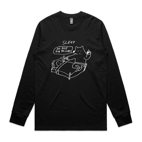 No Rest Tee by Lonely Kids Club. All clothing from our T-shirts to our shorts and hoodies are ethically made, and printed packed and shipped from Sydney.