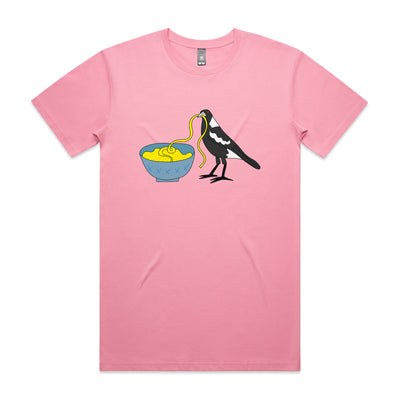 Noodle Maggie Tee by Lonely Kids Club. All clothing from our T-shirts to our shorts and hoodies are ethically made, and printed packed and shipped from Sydney.
