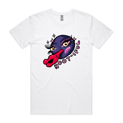 Nootiful Tee by Lonely Kids Club. All clothing from our T-shirts to our shorts and hoodies are ethically made, and printed packed and shipped from Sydney.