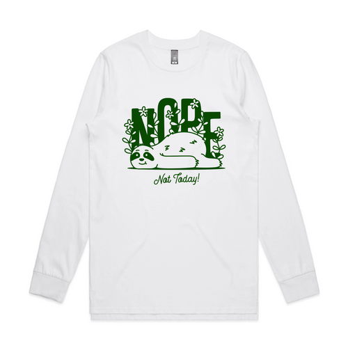 Nope Tee by Lonely Kids Club. All clothing from our T-shirts to our shorts and hoodies are ethically made, and printed packed and shipped from Sydney.