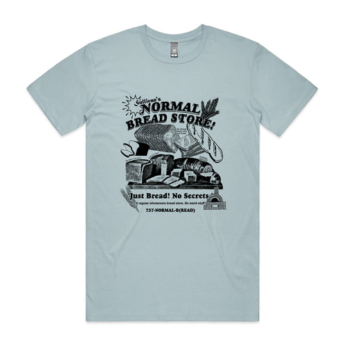 Normal Bread Tee by Lonely Kids Club. All clothing from our T-shirts to our shorts and hoodies are ethically made, and printed packed and shipped from Sydney.