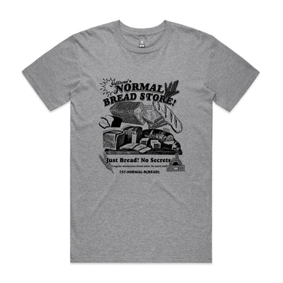 Normal Bread Tee by Lonely Kids Club. All clothing from our T-shirts to our shorts and hoodies are ethically made, and printed packed and shipped from Sydney.