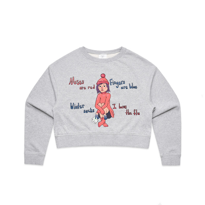 Grey and 2025 red jumper