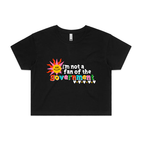 Not A Fan Tee by Lonely Kids Club. All clothing from our T-shirts to our shorts and hoodies are ethically made, and printed packed and shipped from Sydney.