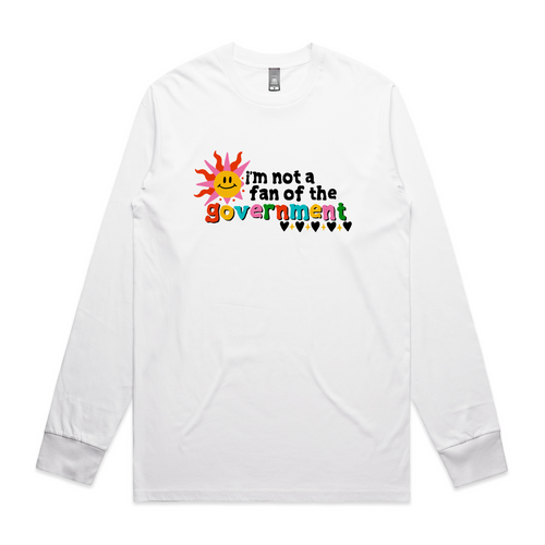 Not A Fan Tee by Lonely Kids Club. All clothing from our T-shirts to our shorts and hoodies are ethically made, and printed packed and shipped from Sydney.
