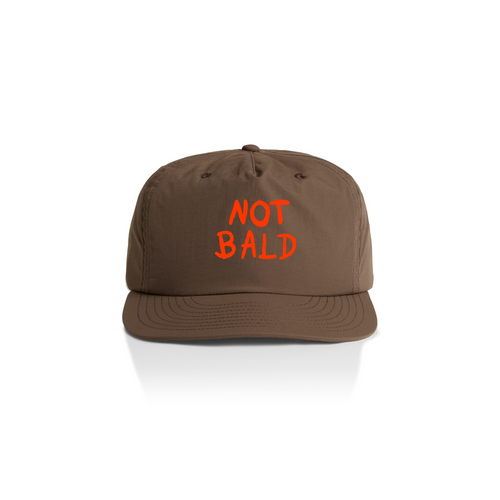 Not Bald Cap by Lonely Kids Club. All clothing from our T-shirts to our shorts and hoodies are ethically made, and printed packed and shipped from Sydney.
