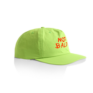 Not Bald Cap by Lonely Kids Club. All clothing from our T-shirts to our shorts and hoodies are ethically made, and printed packed and shipped from Sydney.