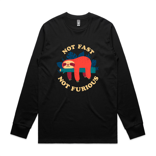 Not Fast Not Furious Tee by Lonely Kids Club. All clothing from our T-shirts to our shorts and hoodies are ethically made, and printed packed and shipped from Sydney.