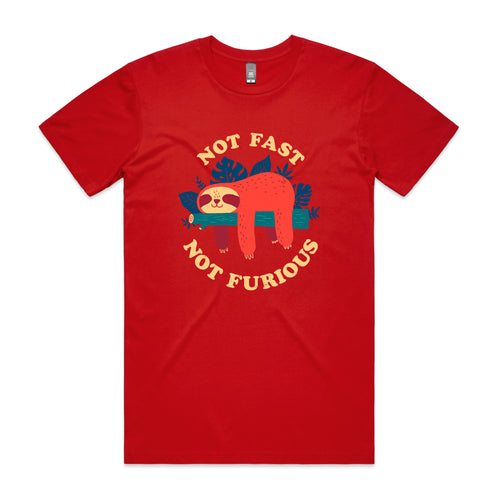 Not Fast Not Furious Tee by Lonely Kids Club. All clothing from our T-shirts to our shorts and hoodies are ethically made, and printed packed and shipped from Sydney.